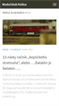 Mobile Screenshot of mkkosice.railnet.sk